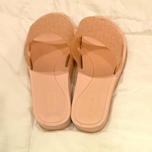 **Michael Kors Pink Transparent Slides – Size 10** - Picture 4 of 6